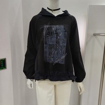 [막스카라] 후드 프린트 티셔츠 M33TWB800ME(2193493)