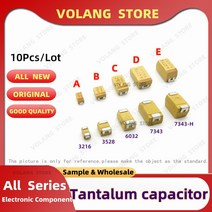캐퍼시터 CAPACITOR 전류 탄탈럼 커패시터 타입 A B C D E 케이스 6V 10V 16V 25V 35V 50V 01UF 22UF 47UF 10UF 15U 22U 33UF, 2.A 63V 47UF 476J