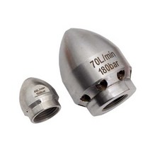 고압 노즐 세척기 크리닝 호스 하수구 세척 180bar, 70L  min 150bar 후면 8개구멍