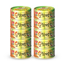 동원 순닭가슴살 90g x 10캔, 10개