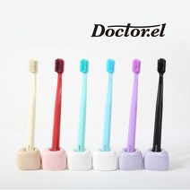 닥터이엘 개인맞춤 강도별 칼라칫솔 6개 (치과의사 개발), 약도_레드(0.15mm) 6개