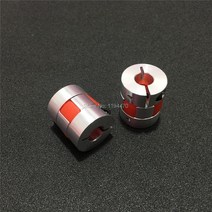 모터 커플링 유연한 플럼 커플 링 BF 5x5mm D20 L25 5mm CNC 스테퍼 샤프트 커플러 3D 프린터 인코더 커넥터 알루미늄 6 개, 한개옵션0