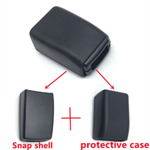 시트 벨트 클립 벨트 잠금 버클 안전 보호 케이스 스냅 쉘 랜드 로버 용 LR3 / LR4 LR009291 LR009305 LR00, 02 1 Pair as picture