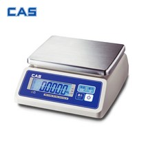 카스 방수형 단순중량저울 SWII-CW(LCD) 6kg(2g) 계수 계량, 1개