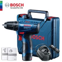 가정용전동드릴 임팩드릴 bosch 전문 전기 드릴 gsr 120-li 12v 무선 전기, 표준 세트, 영국