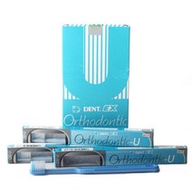 일본칫솔 교정칫솔 orthodontic-U 10개 교정용칫솔 초등학생교정칫솔