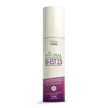 BIOLABS PRO 천연 생물학적 생체 동일 에스트로겐 호르몬 bi-est 2.5 크림 85g estriol 에스트라디올 여성 연령 관리 프로페셔널 그레이드 2개월분 무향, 1개
