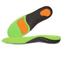 교정기 신발깔창 풋매트 남성 여성 높은 족궁 지지 보정 편평족 플랫 발이 푹 꺼지다 2632545879, 기타 사이즈, 그린 한쌍 포장 _M(42 -44 야