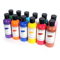 지누아트 아크릴물감세트 12색 대용량 전문가용 100ml