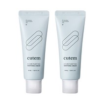 큐템 에이큐어 퓨리파잉 수딩 크림 50ml x2 여드름완화피지컨트롤수분진정, 단품