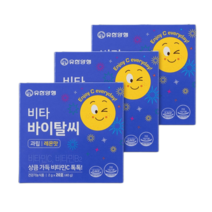 유한양행 비타바이탈씨 비타민씨 20포X3개 비타민C 과립(60포)