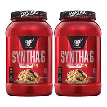 비에스엔 신타-6 프로틴 파우더 드링크 믹스 단백질 보충제 저먼 초콜릿 케이크, 2개, 1.17kg