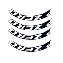 아우디부품 용품 PIRELLI PZERO 3D 자동차 휠 스티커 튜닝 범용 고무 결합 레터링 도요타 혼다 BMW 벤츠 아우디, White P for 4 Trie