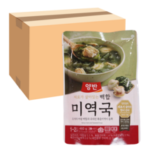 맛있는 동원 양반 백합 미역국 460g 6개