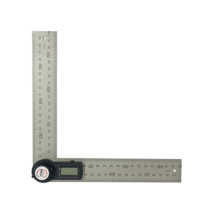 한도 미드요 디지털각도기 길이 각도측정 경량 휴대용 전자 정밀 각도계 경사계, HD-200AF (200mm)