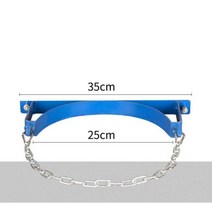 산소통 가스통 거치대 고정 장치 벽 부착형 고정대 벽부형, 1구