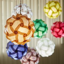 지앵스 한지조각전등갓 인테리어조명, 3.흰색지