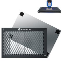 레이저커팅기 레이저가공기 아크릴조각기 Sculpfun 모듈 90W CO2 헤드 커터 목재 절단 금속 조각 S9/S6, 02 300X200mm Panel
