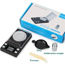 휴대용 저울 미니 주방 0001g 고정밀 디지털 포켓 팜 쥬얼리 무게 캐럿 가정용, 없음, 없음, Black+20g 0.001g