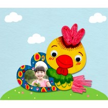 5살영유아용 만들기놀이키트 꼬꼬액자 돌봄교실 돌봄놀이 어린이만들기키트 아동미술