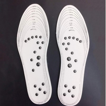 자석 혈자리 지압깔창 운동화 구두 인솔 발바닥 자석 마그네틱 발마사지 밑창