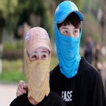 마스크 안면 멀티 스카프 라이딩 자전거 등산 썬캡 햇빛 자외선차단 썬바이저 모자, 다크그레이