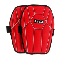 키카 정강이 보호대 유소년 축구 교실 프로 신가드 장비 킥복싱 보호대 아동 어린이 성인, 레드