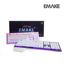 기계식 키보드 게이밍 이메이크 EMK-GM1, 핑크