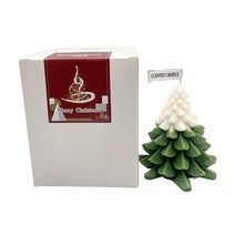 산타캔들 크리스마스향초 크리스마스캔들 트리캔들 겨울캔들 크리스마스초 크리스마스선물 크리스마스장식, 화이트