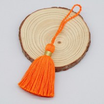 10pcs 6cm 코 튼 프린지 교수형 밧줄 술 매력 Diy 쥬얼리에 대 한 트림 펜 던 트 공예 키 체인 액세서리 만들기, 10 pcs, 10 Style10