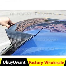 탄소 섬유 후면 루프 스포일러 립 트렁크 윙 폭스 바겐 시로코 스탠다드 쿠페 2009 - 2013 FRP 비 도색, FRP Gloosy Black