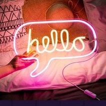 LED 네온사인 조명 글씨 간판 선물용 인테리어 조명 무드등, 3걸이식네온사인-오픈