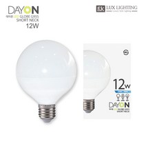 데이온 LED볼램프 숏타입 G95 LED12W[전구색], 전구색, 1개