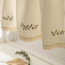 데코뷰 올리브리프 자수 주방바란스