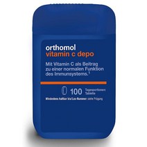 Orthomol 오쏘몰 비타민C 데포 100정 6팩