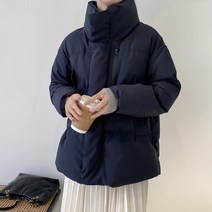 네모 여성용 지퍼사이드 패딩