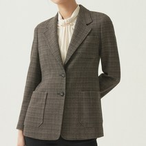 올리비아로렌 싱글 투버튼 자켓 VOC FUXF8311 BR