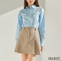 솔로이스트 보이핏 코튼 셔츠 블라우스 SADN1131