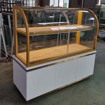 제빵 쇼케이스 진열대 유리 조명 케이크 카페, 원브리오150cmx55넓은=2층