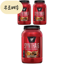 BSN 비에스엔 신타6 프로틴 파우더 단백질 보충제 초콜렛 피넛 버터 1.32kg 3통, 3개