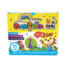 토단교재 하비클레이 50g x 11p 세트, 혼합색상, 550g