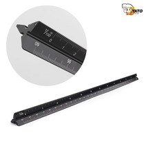 스케일 제도용자 세트 제도용, 알루미늄 삼각 스케일자 30cm YTS300, 알루미늄 삼각 스케일자 30cm YTS300