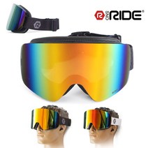 JUW56CE7C R500 용 스노라이드 스키 고글 안경착용 장준비물 안경 더블랜즈 스노우보드 안경병용 보드 미러랜즈, R500-화이트