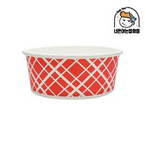 아이존 종이밥그릇 컬러 380cc 50개입 일회용기 분식용기, 단품, 단품