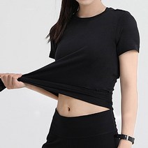 MAY 퀵 드라이 기능성 쿨 라운드 액티브웨어 반팔티 (XXS~3XL)