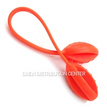 바젤 실리콘 스트레칭 밴드 1개/실리콘/밴드/줄/끈/운동/홈트/홈트레이닝/요가/필라테스/헬스, 레드