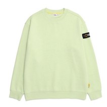 (국내매장판) 내셔널지오그래픽 스탠다드 벨룩스 세미 오버핏 맨투맨 그린