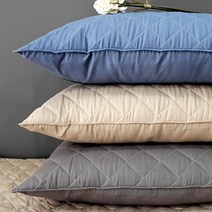 굿몽 60수아사 순면 마일드 누빔 베개커버