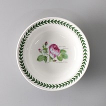 STNY_로즈포토 원찬기 중 꽃무늬접시 심플 업소용 도자기 가정용 반찬용 신혼살림 혼수준비 식기 예쁜