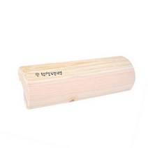 경추베개 편백칩 목침 경침 일자목 30cm 어르신 살균효과 배개 목베개 꿀잠